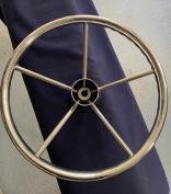 Stainless Steel Steering Wheel with Grips
