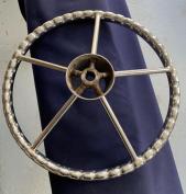 Stainless Steel Steering Wheel with Grips