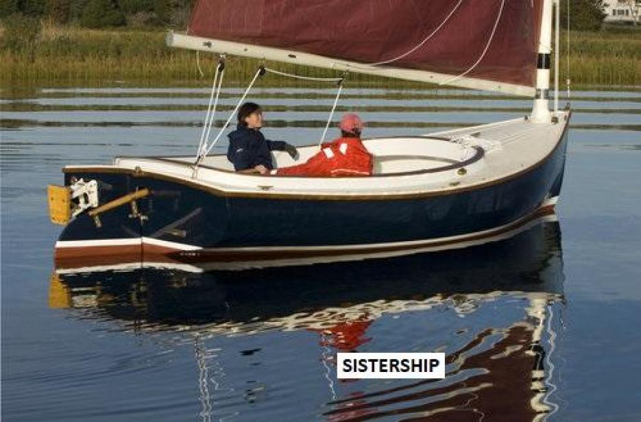 18 foot Sanderling Cat Boat