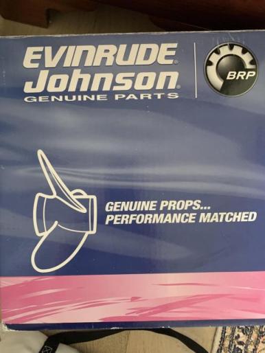 Johnson Evinrude Aluminum Propeller 13.25x17R 0765183