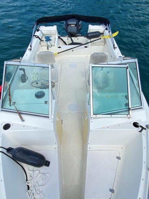 1996 Pursuit 19.5' Bowrider w/ 2-stroke Yamaha 130 4-cylinder