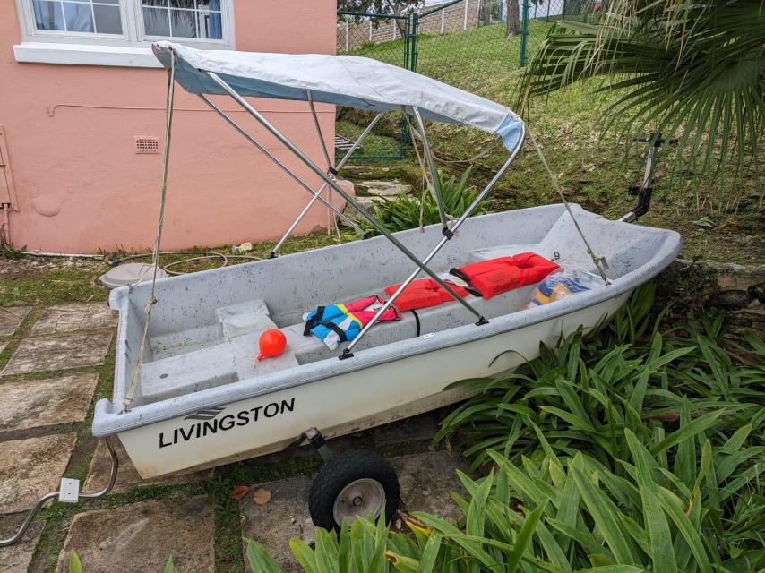 Livingstone 10.5 ft with Berkley 5.8 hp