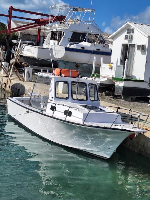 27 down eastern lobster boat