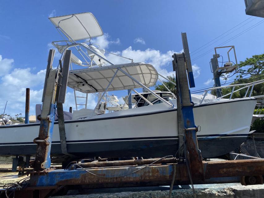 New Price: 28 foot Boca Skiff for sale