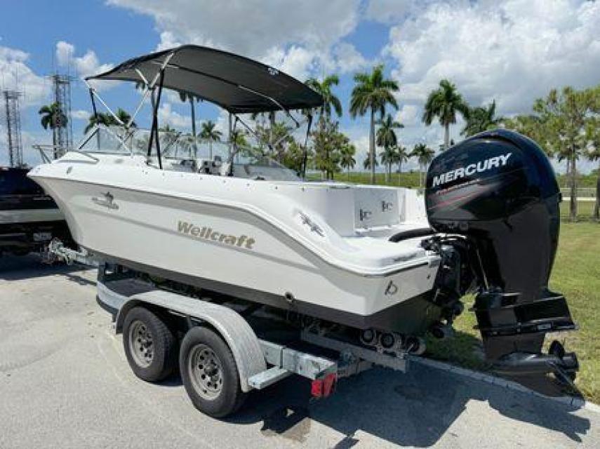 21ft Wellcraft 2020 Mercury 150 4 stroke 489hrs