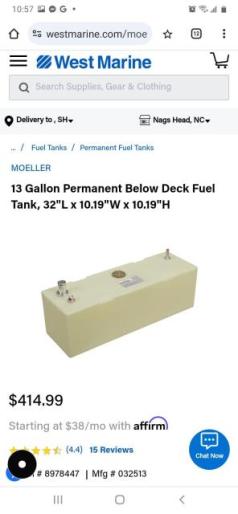 Moeller fuel tank