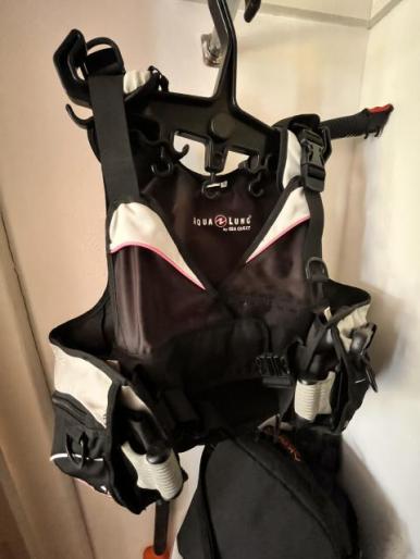 Aqualung bc and airsource