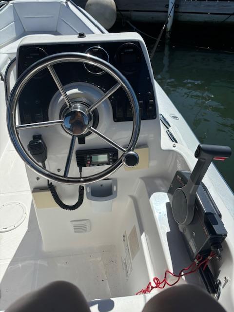 17ft Inflatable 115 HP Yamaha with Jet Dock