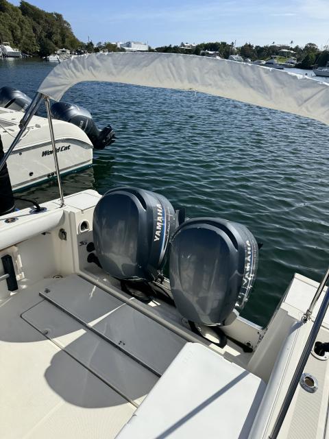 UNDER CONTRACT: Pursuit Cuddy with Twin Yamaha 4-Stroke Power