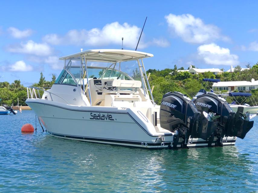 PURSUIT 3070 offshore centre console walkaround