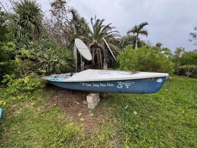 505 dinghy adapted for Round the Island Seagull Race