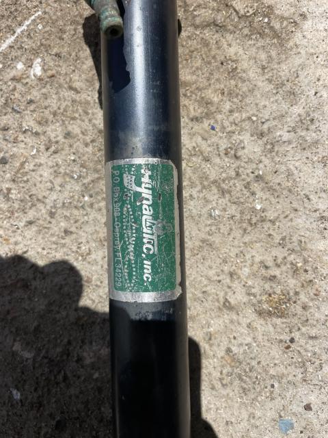 Hynautic steering ram