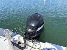 18' Boston Whaler Ventura + Riddell's Bay Mooring