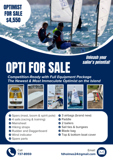 Optimist - Winner for Sale