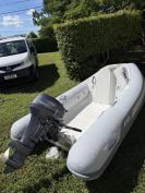 Fiberglass hull inflatable for sale