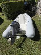 Fiberglass hull inflatable for sale